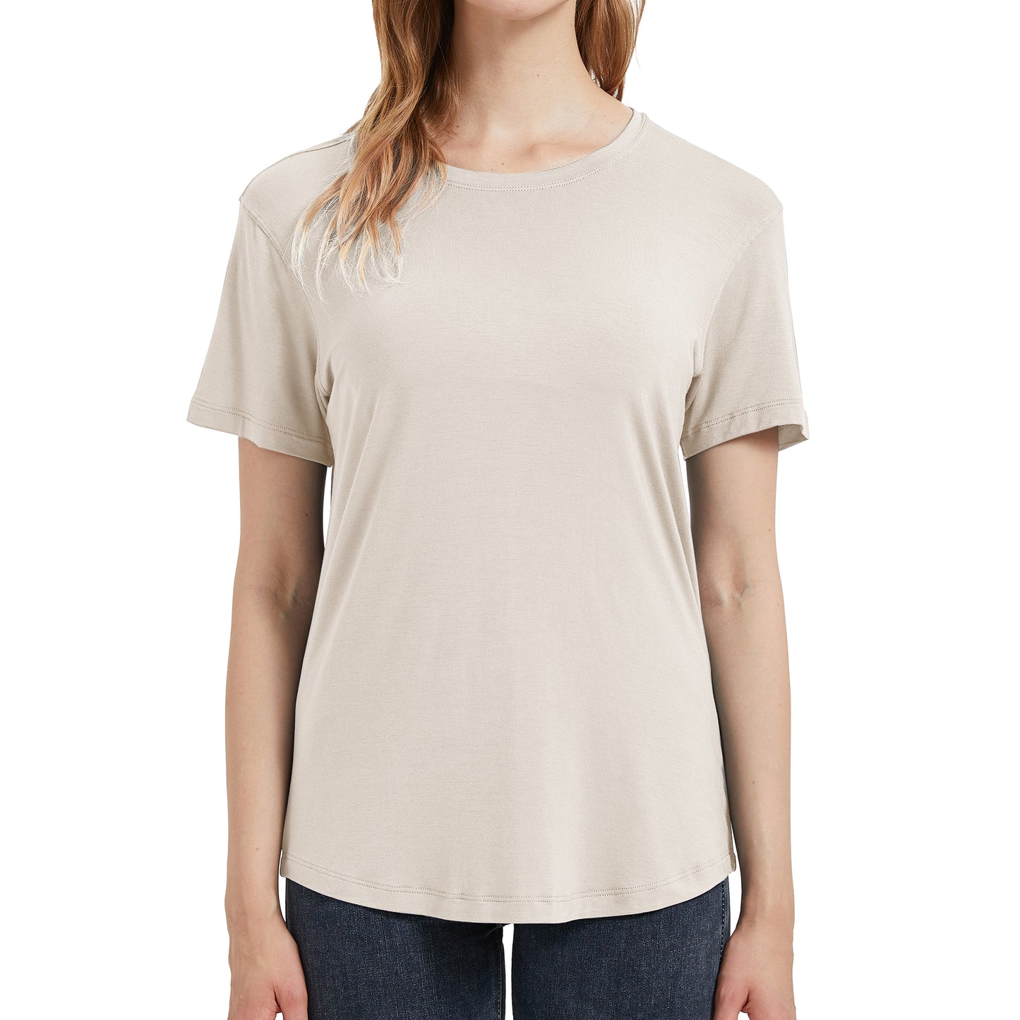 Women's Bamboo Crew Neck T-Shirt