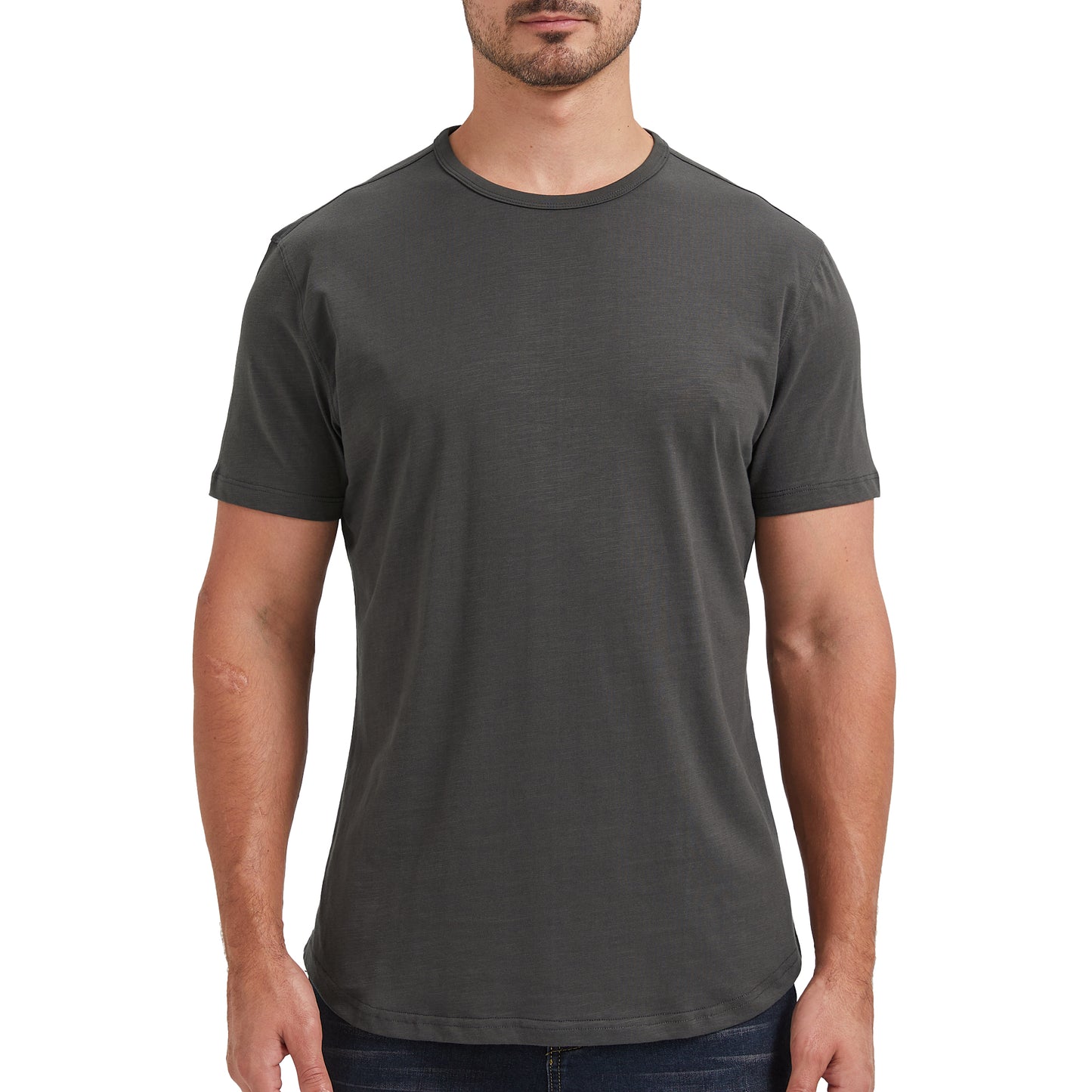 Men's 100% Cotton Slub T-Shirt