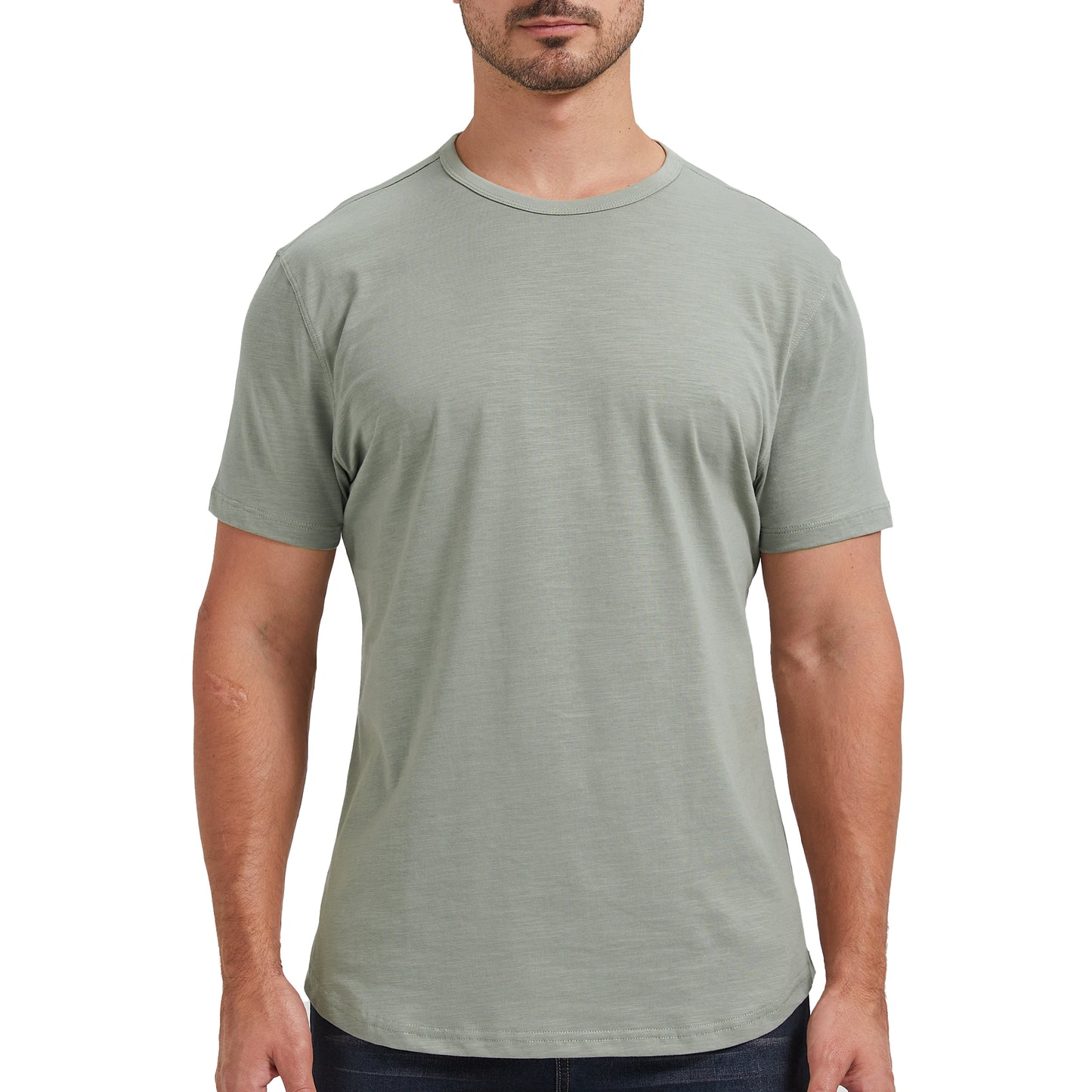 Men's 100% Cotton Slub T-Shirt