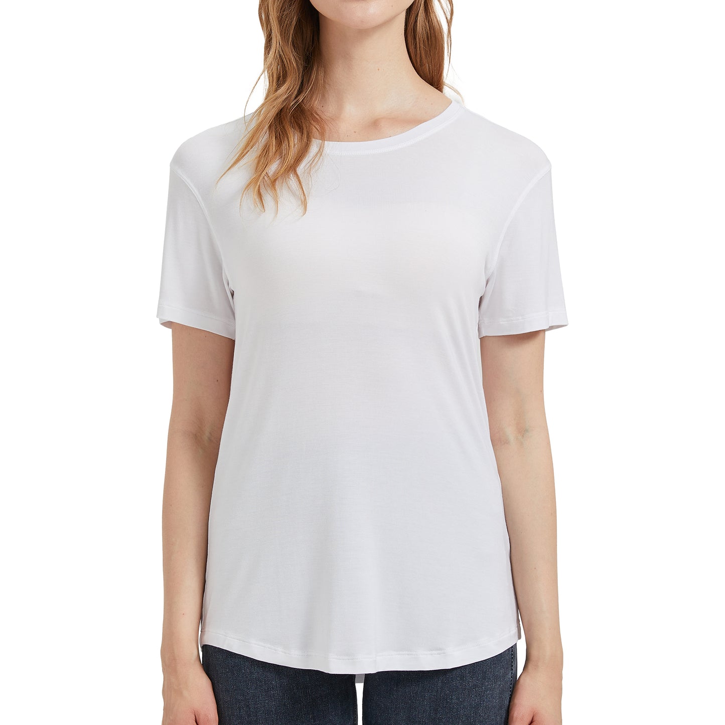 Women's Bamboo Crew Neck T-Shirt