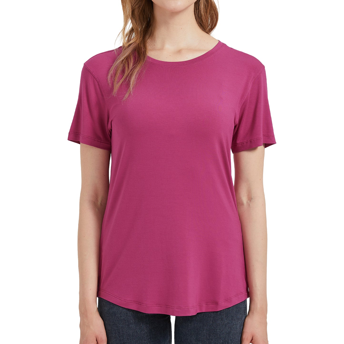 Women's Bamboo Crew Neck T-Shirt