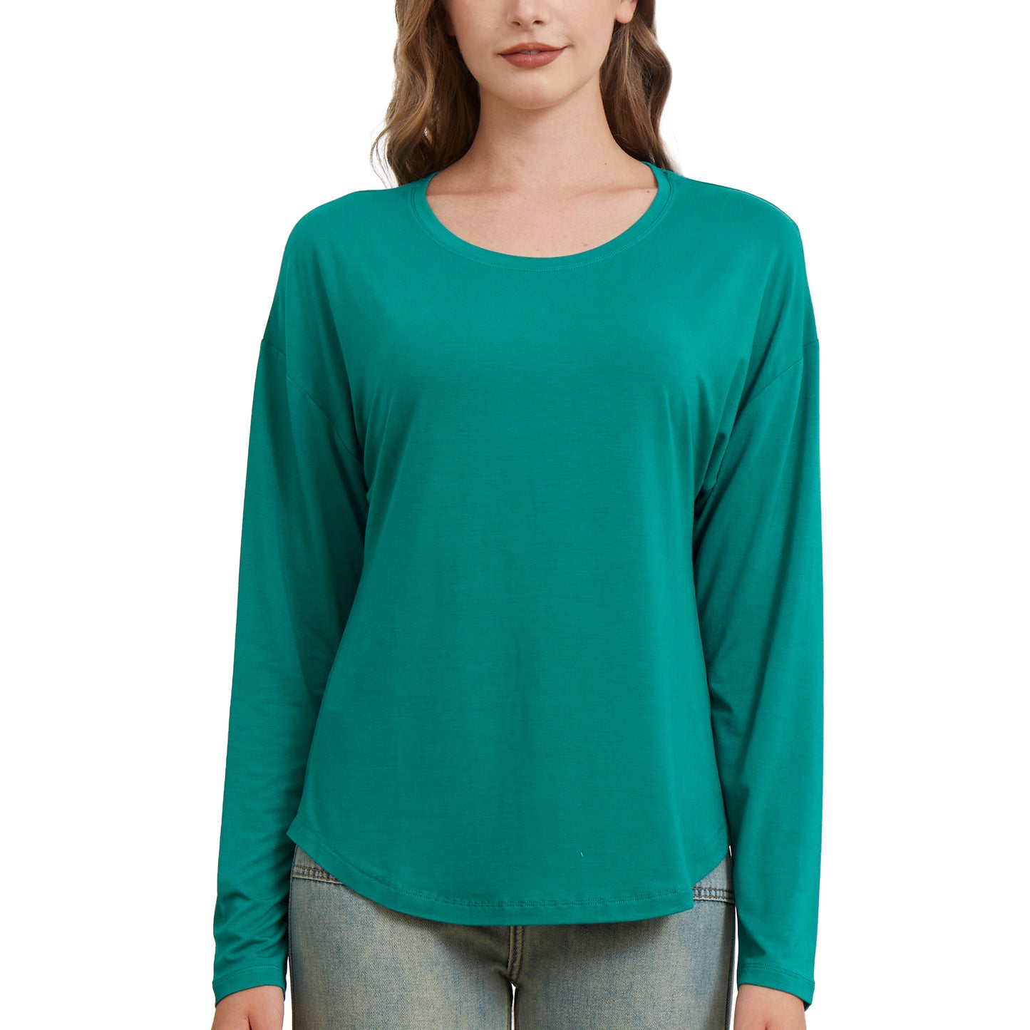 Bamboo Long Sleeve Dolman Top