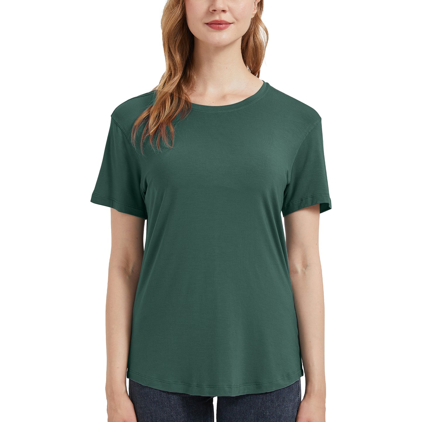 Women's Bamboo Crew Neck T-Shirt