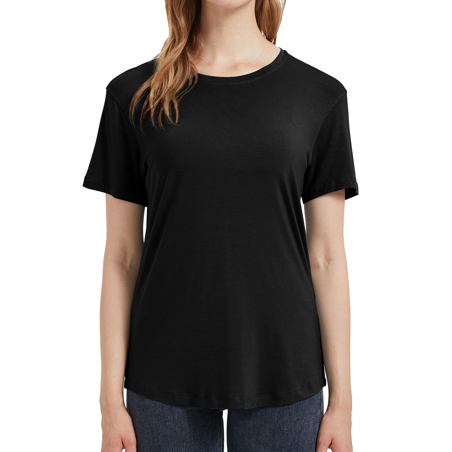 Women's Bamboo Crew Neck T-Shirt
