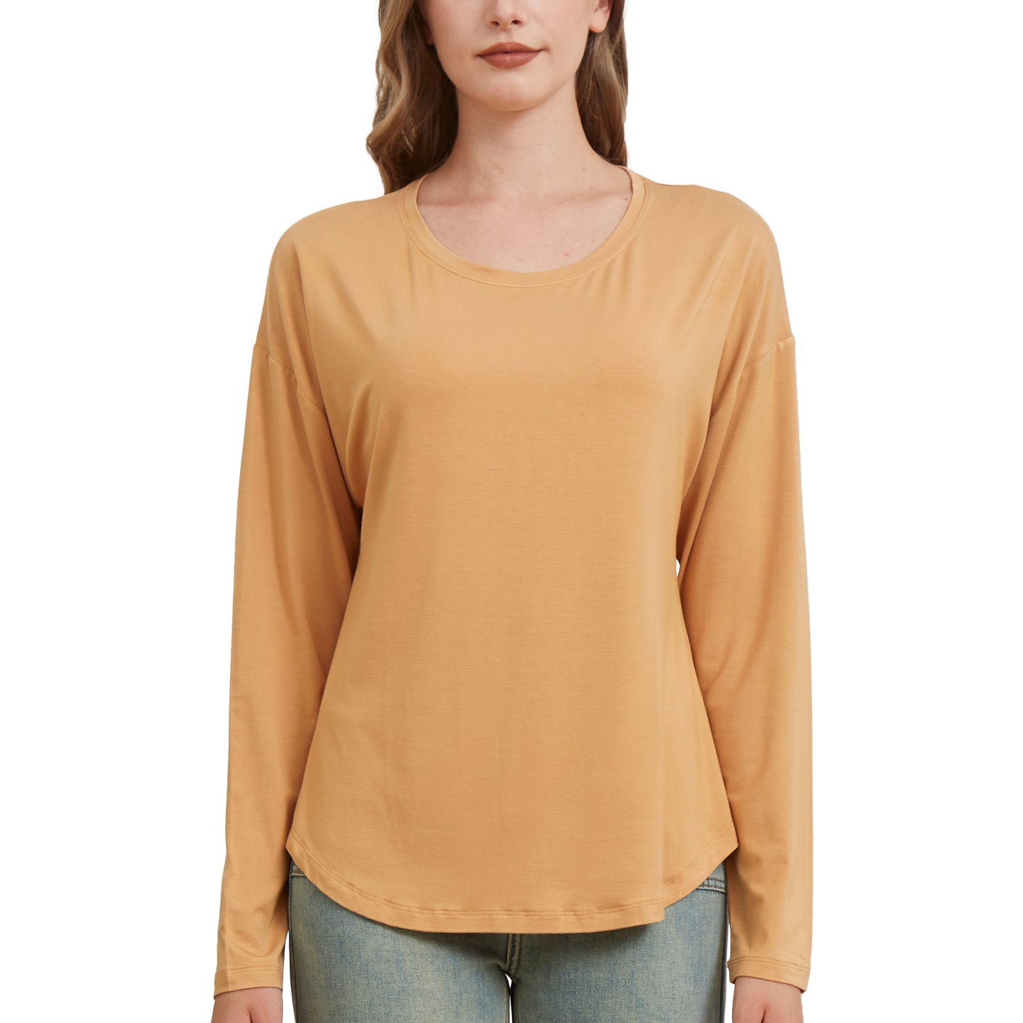 Bamboo Long Sleeve Dolman Top