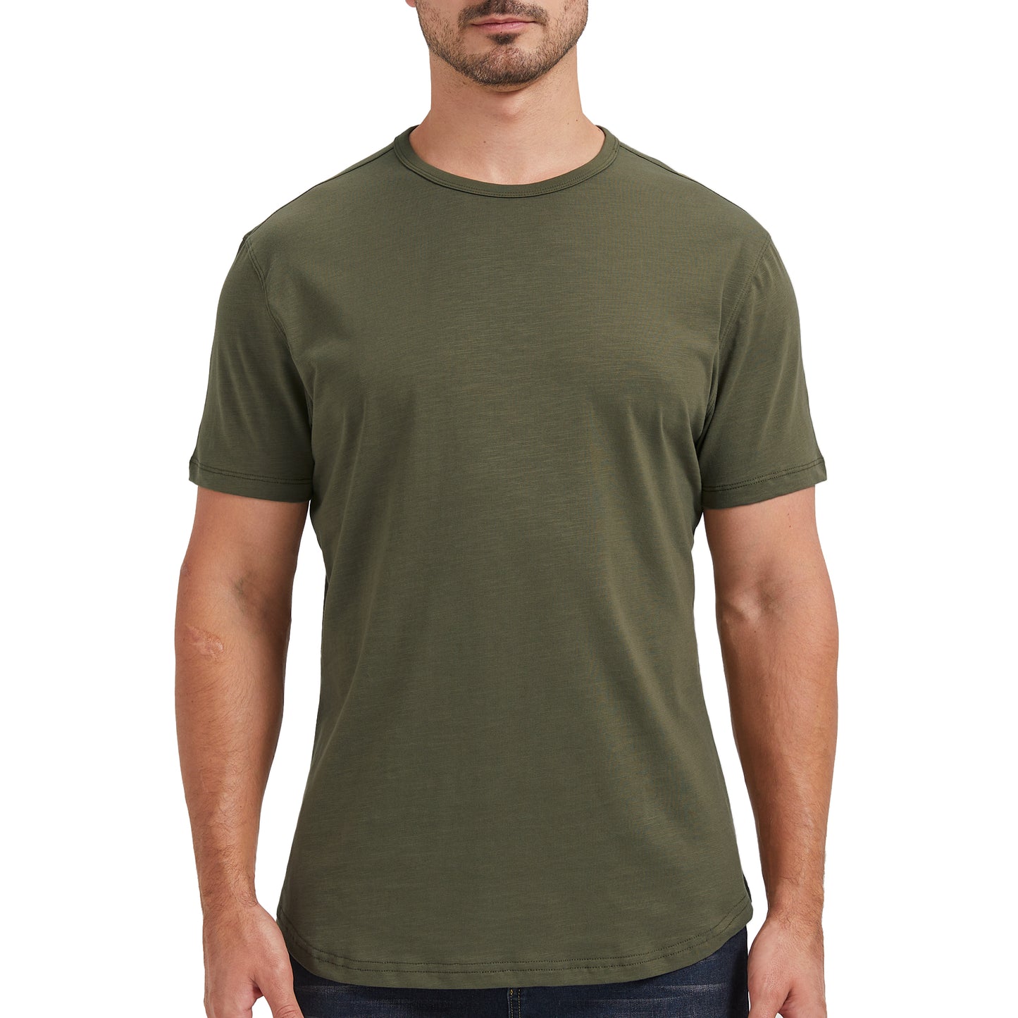 Men's 100% Cotton Slub T-Shirt