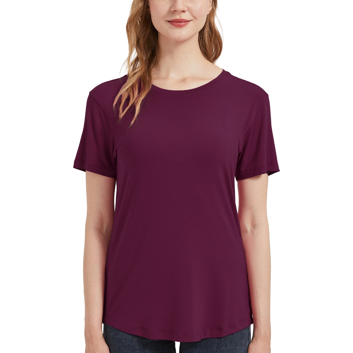 Women's Bamboo Crew Neck T-Shirt