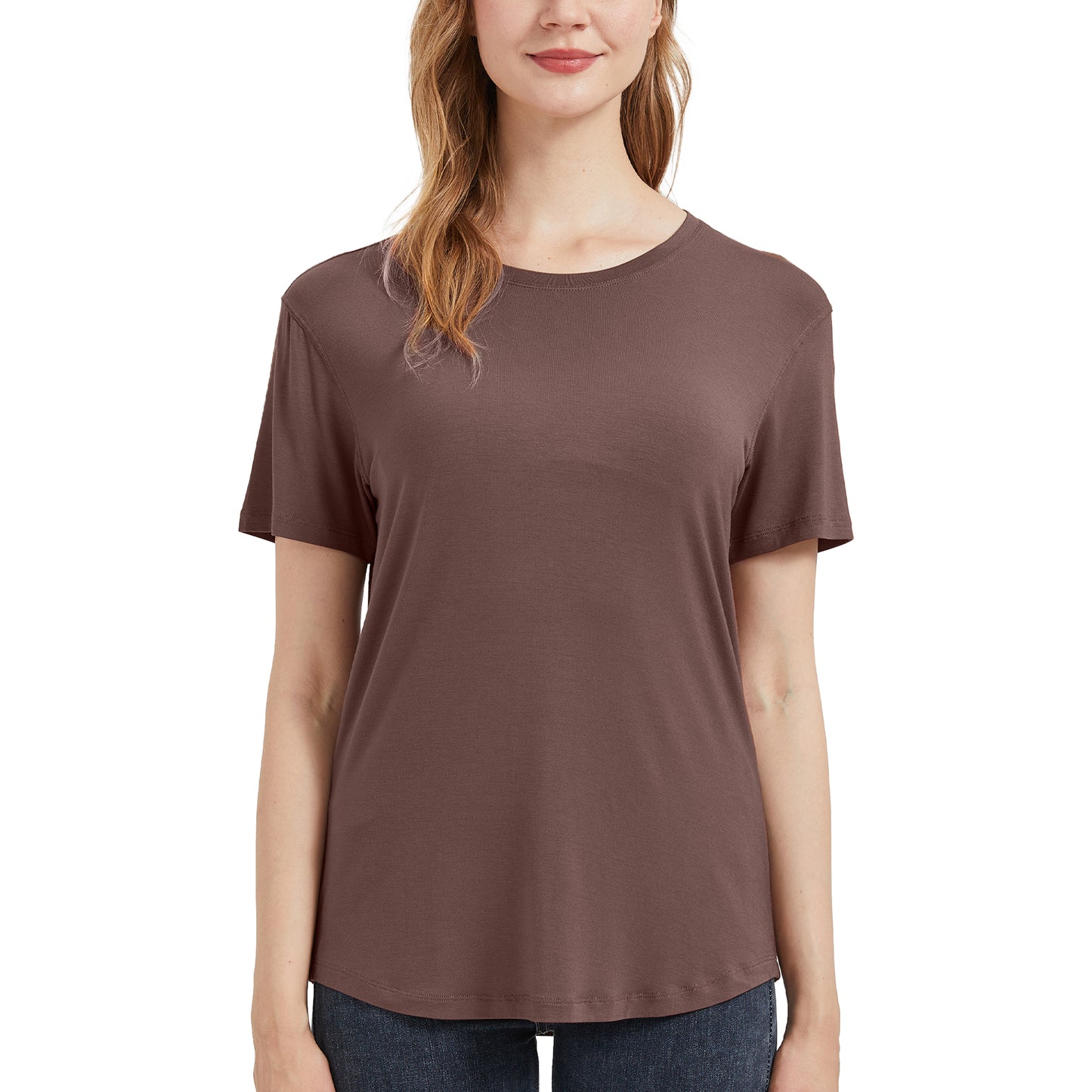 Women's Bamboo Crew Neck T-Shirt