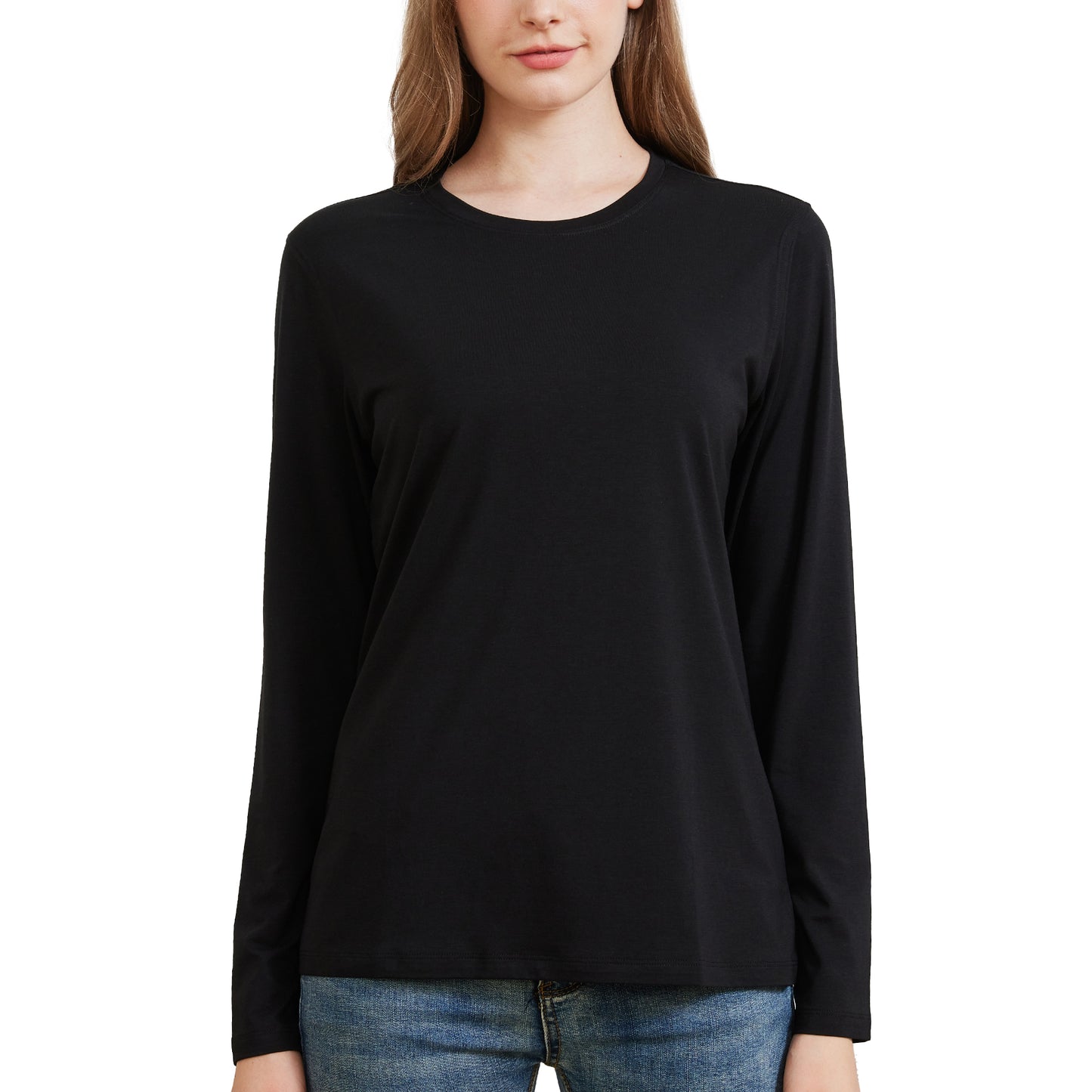 Women's Bamboo Cotton Long sleeve T-Shirt