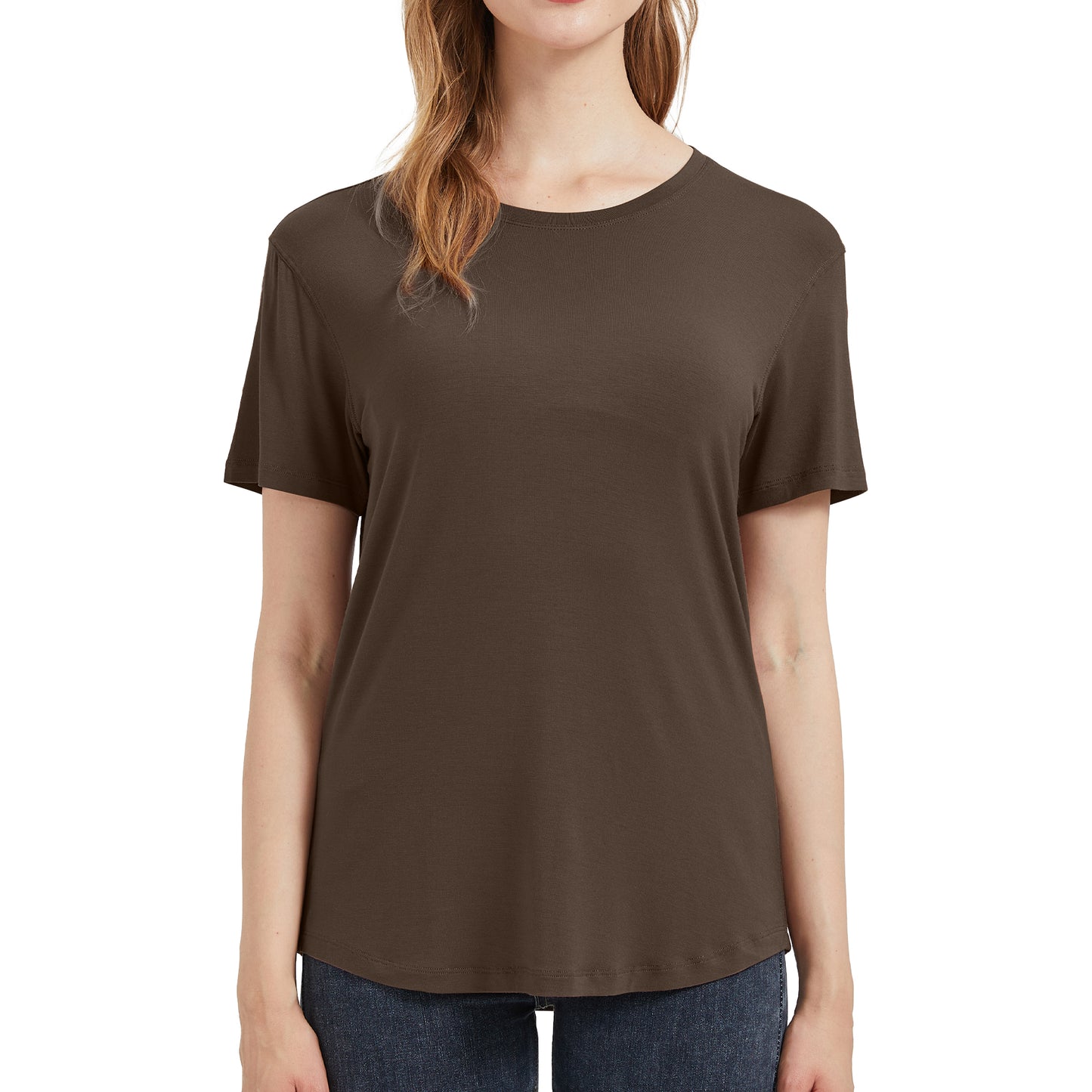 Women's Bamboo Crew Neck T-Shirt