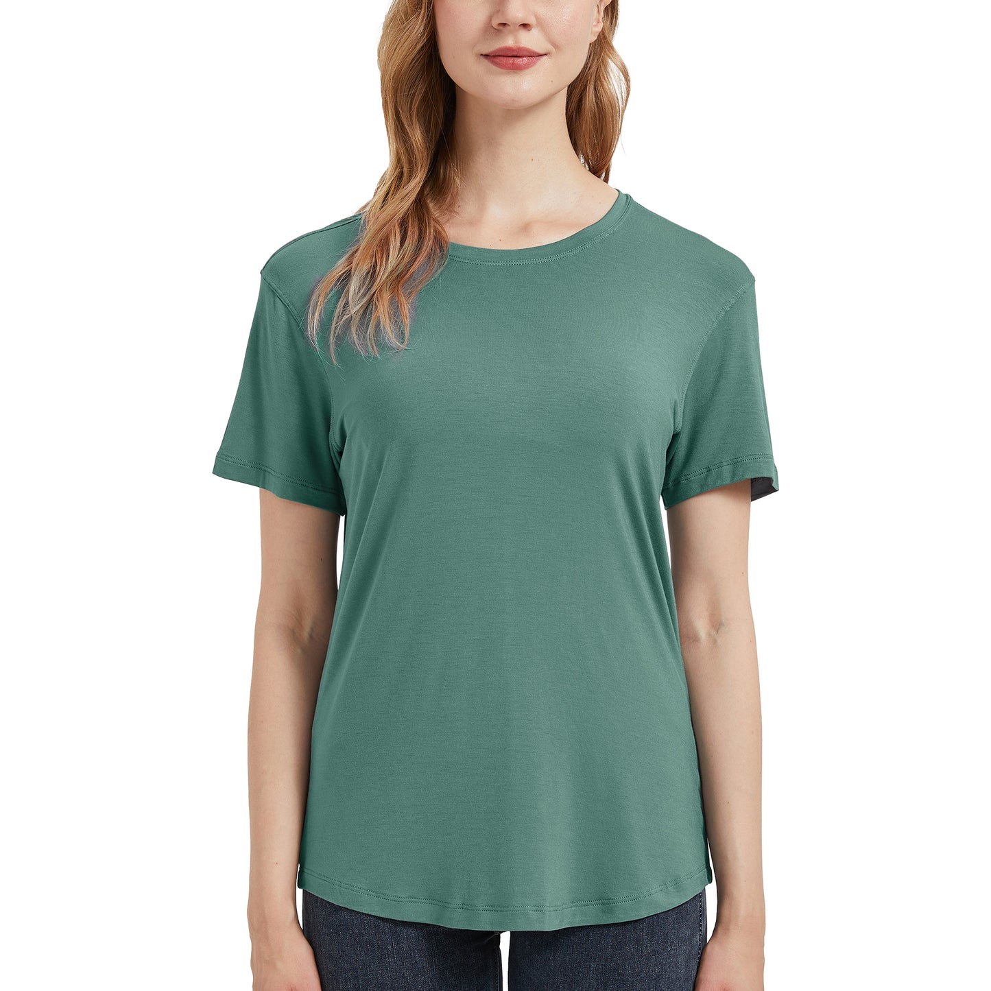 Women's Bamboo Crew Neck T-Shirt