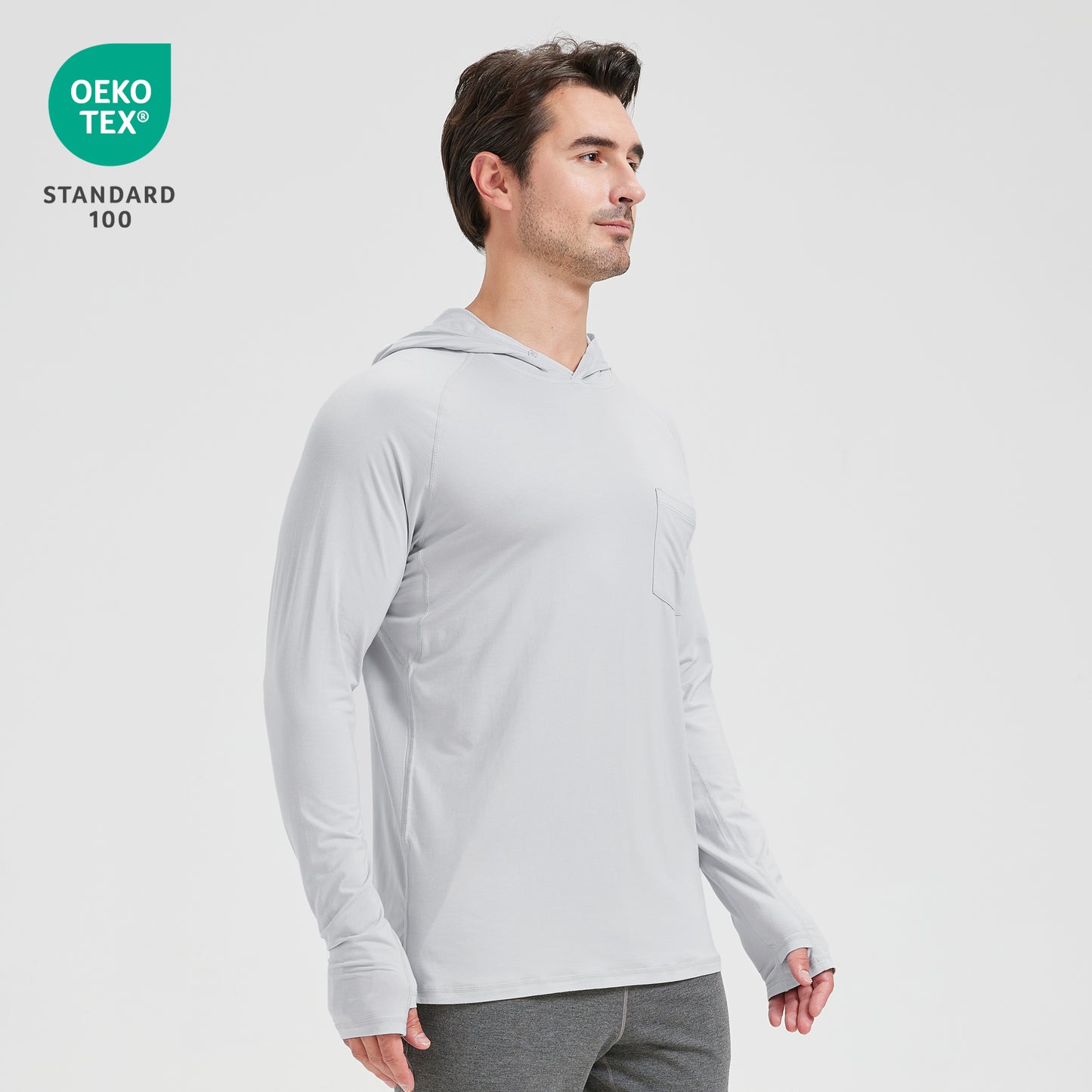 Men's Bamboo Pocket Hoodie