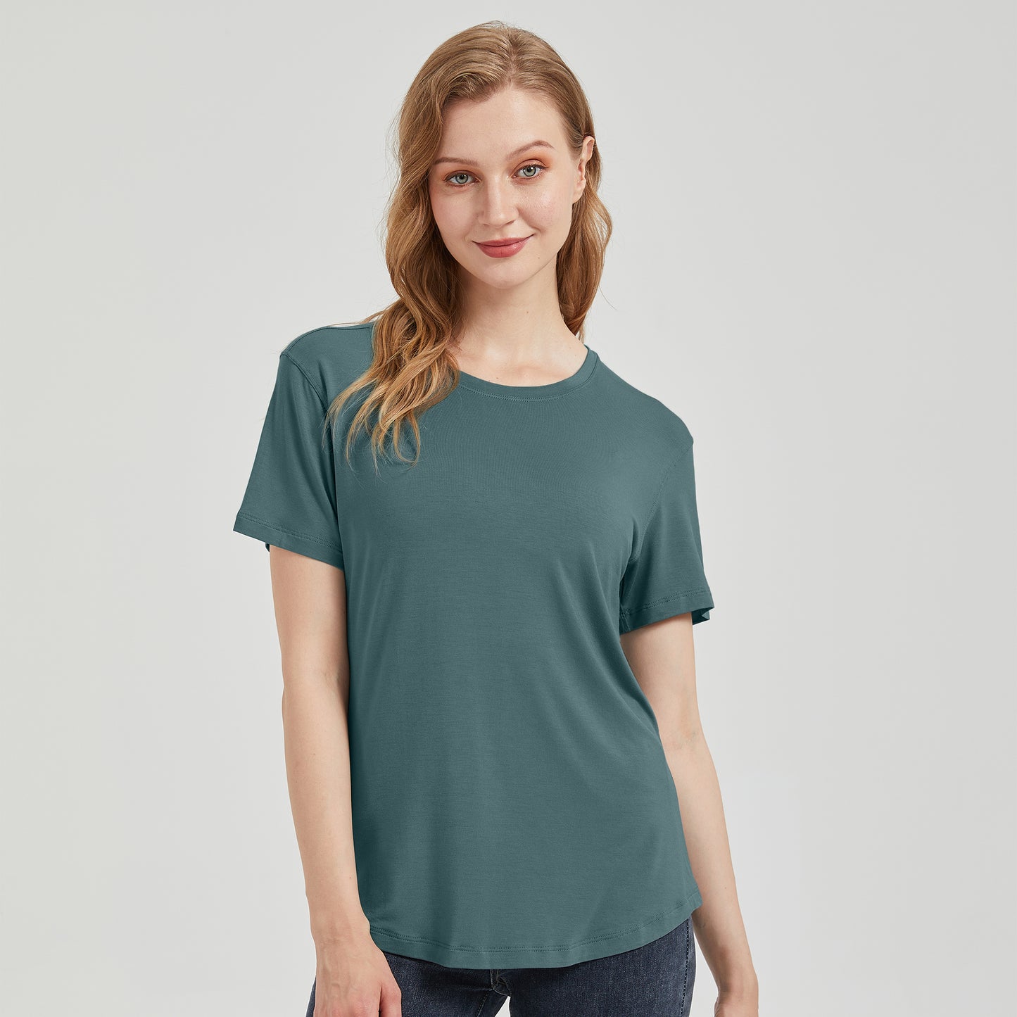 Women's Bamboo Crew Neck T-Shirt