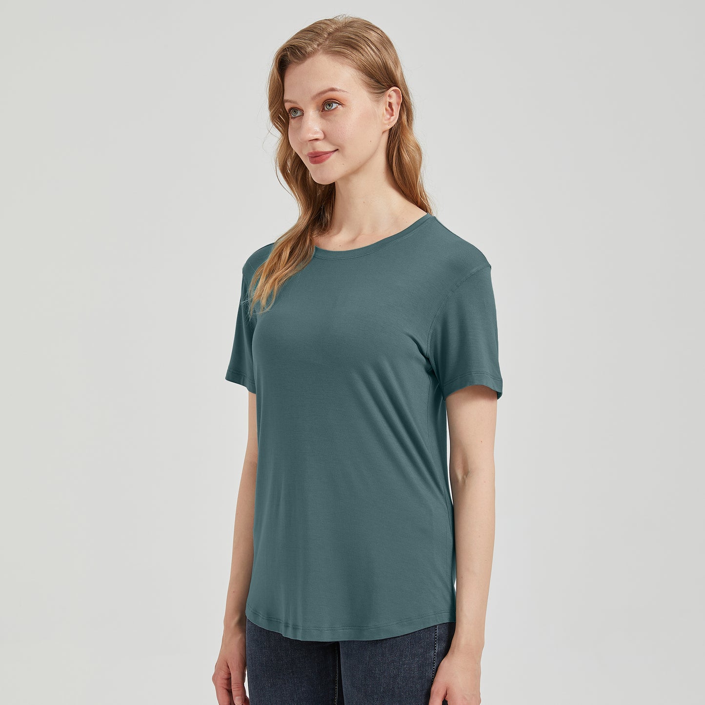 Women's Bamboo Crew Neck T-Shirt