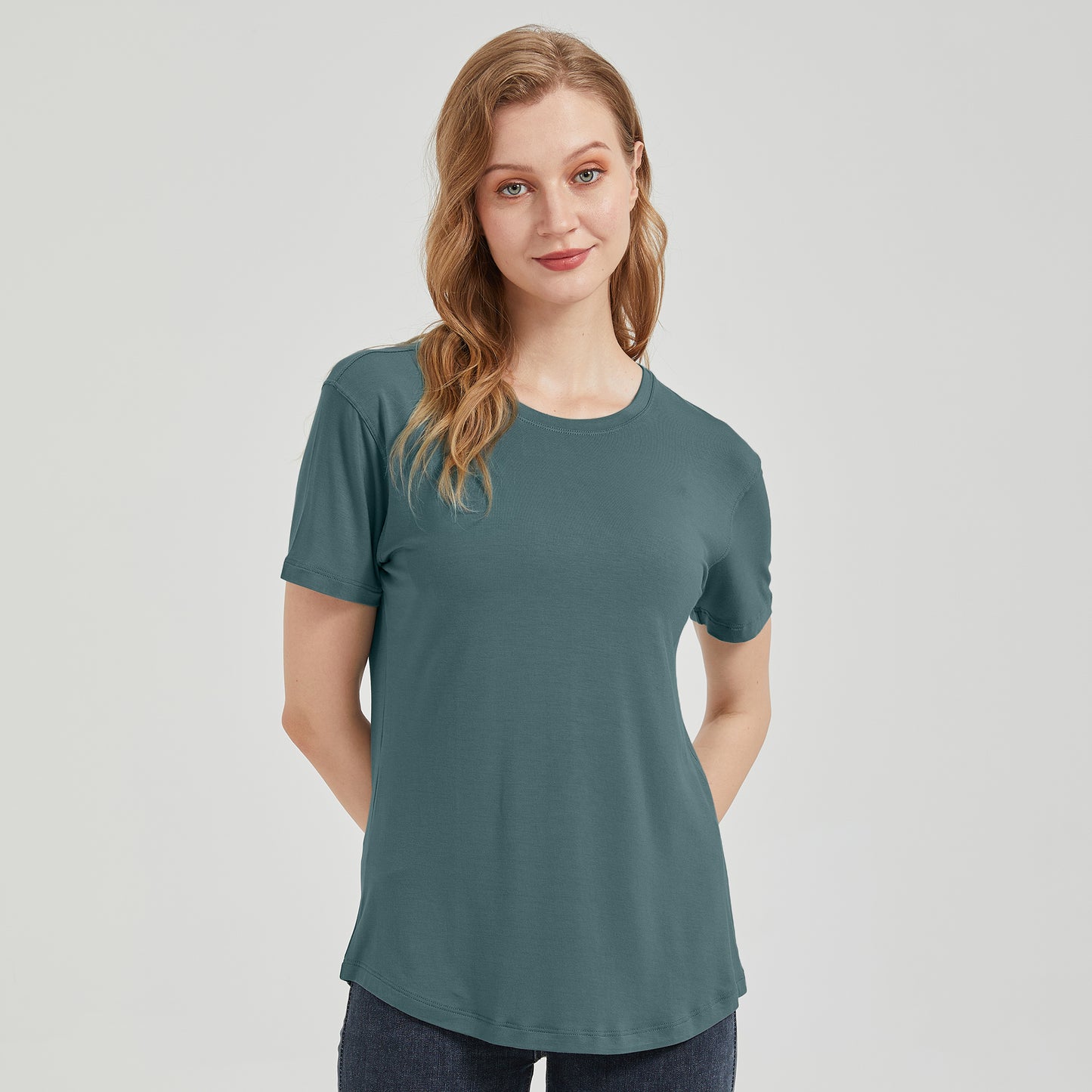 Women's Bamboo Crew Neck T-Shirt