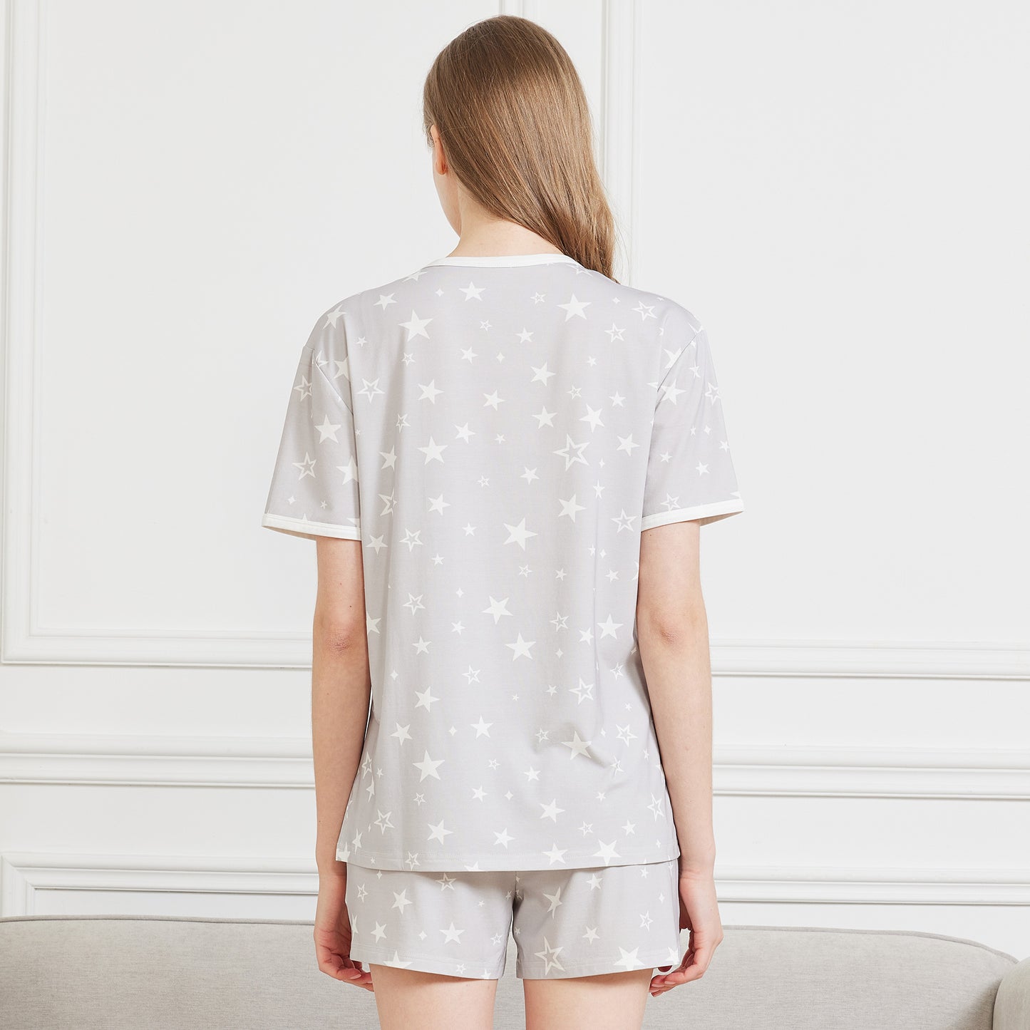 Women's Short Bamboo Pajama Set