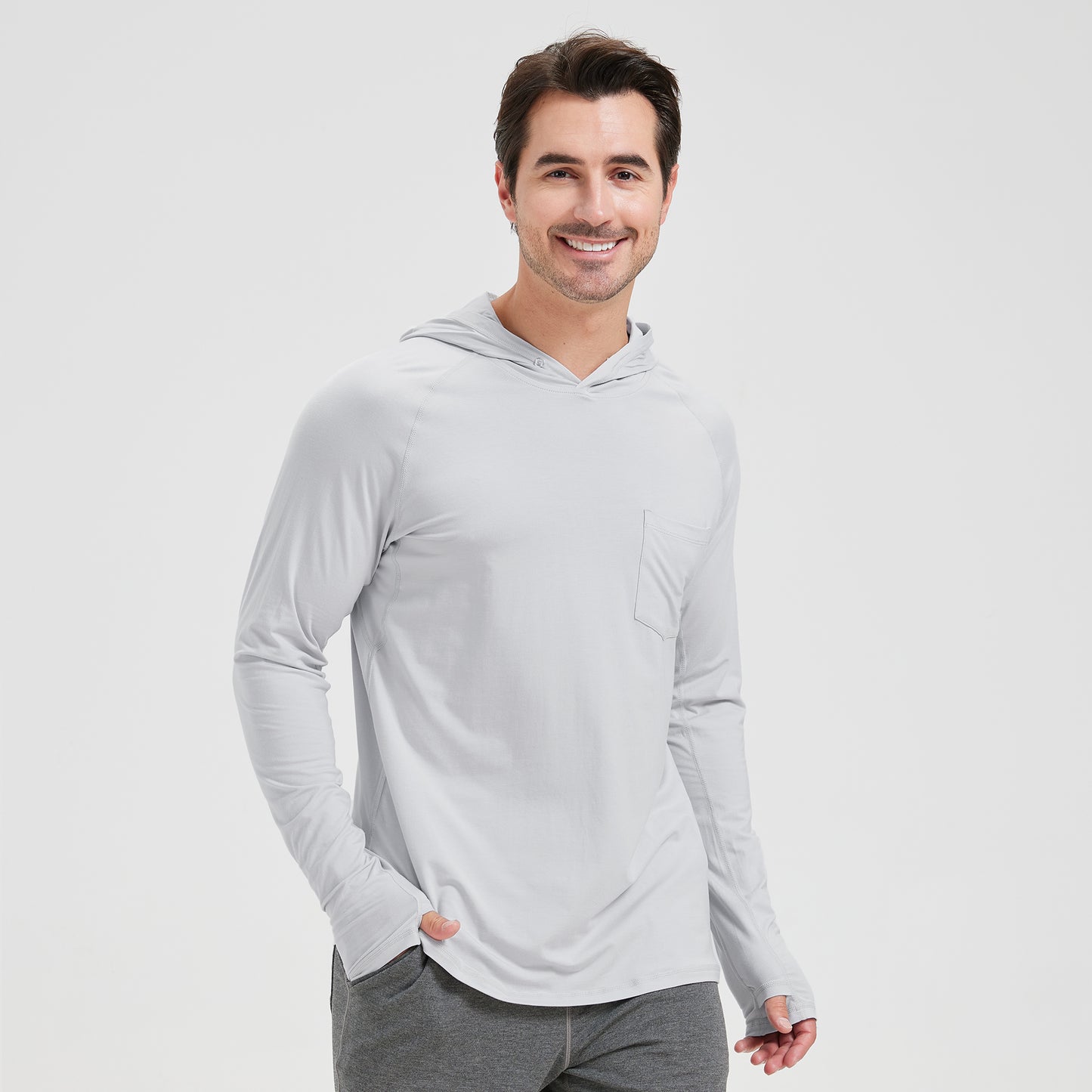 Men's Bamboo Pocket Hoodie