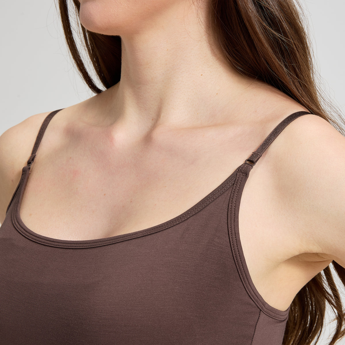 Bamboo Camisole with Built-In Bra