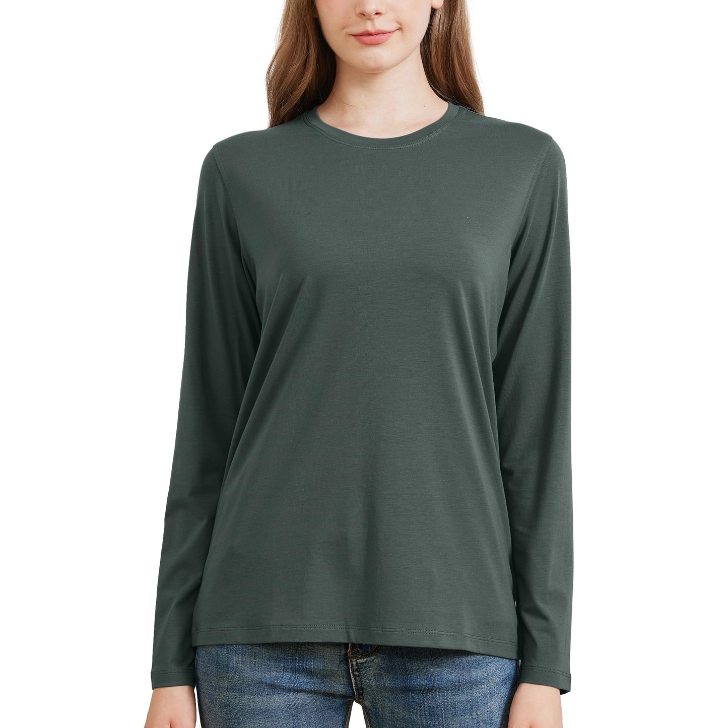 Women's Bamboo Cotton Long sleeve T-Shirt