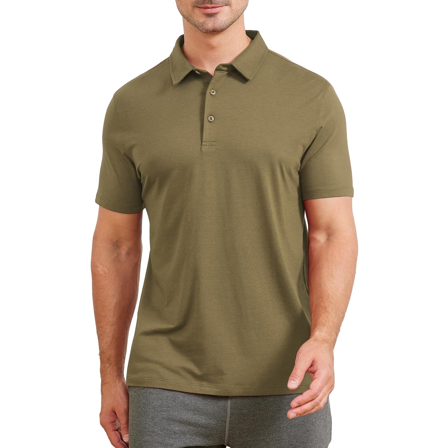 Mens Classic Bamboo Polo