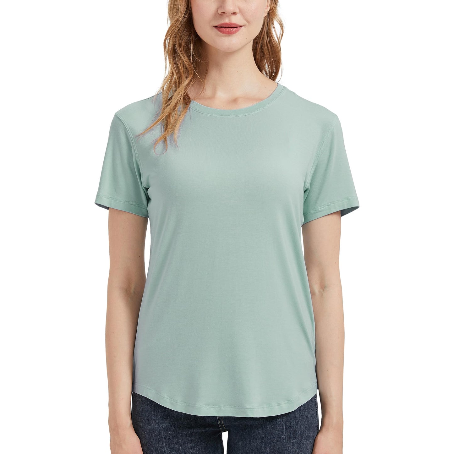 Women's Bamboo Crew Neck T-Shirt