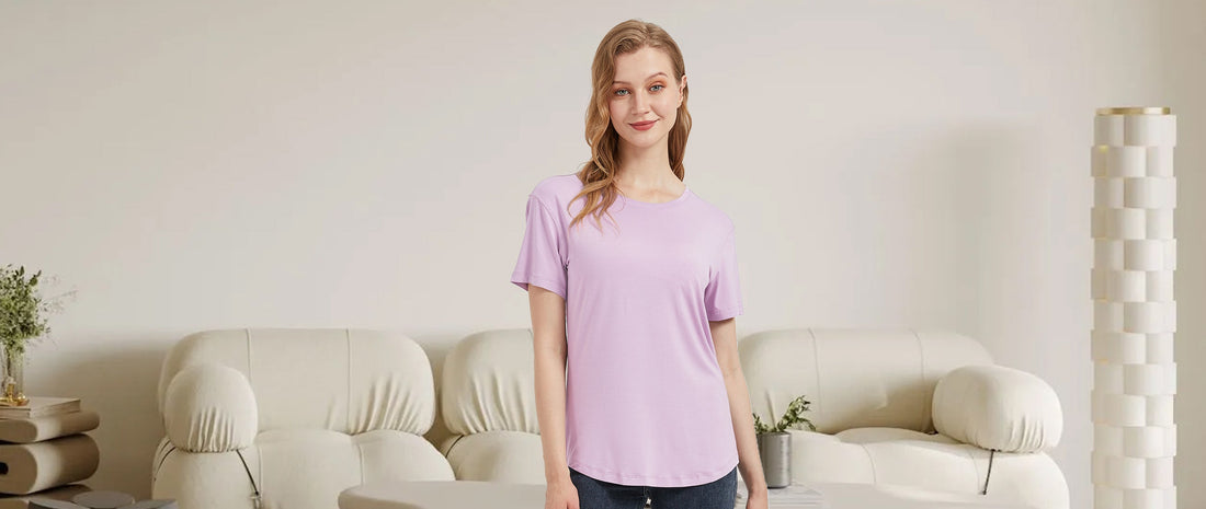 Why is This Bamboo Fiber T-shirt Your Ultimate Choice for Home Wear?