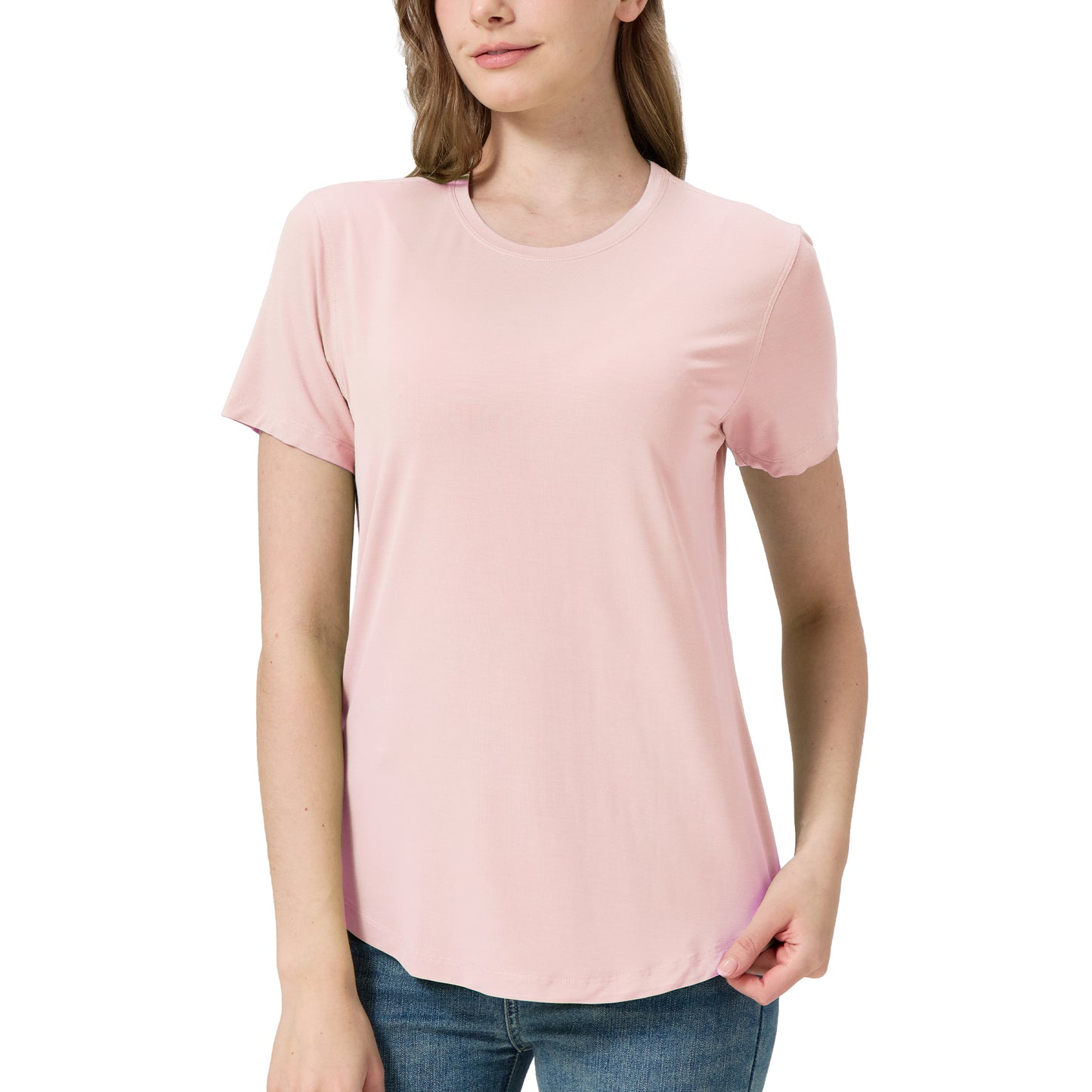 Women's Bamboo Crew Neck T-Shirt