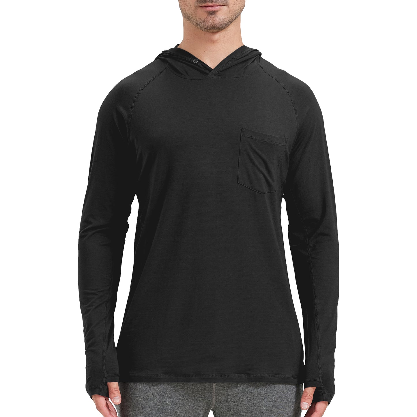 Mne's Bamboo Pocket Hoodie