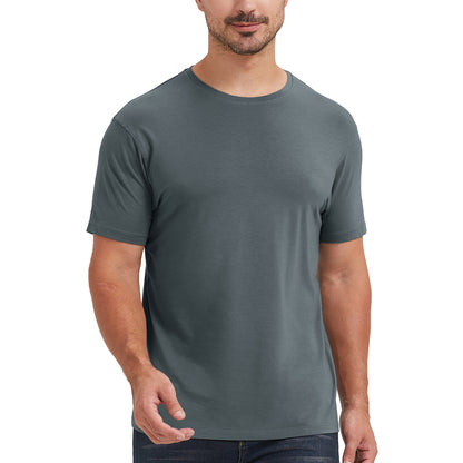 Men's Straight Hem Bamboo Shirt