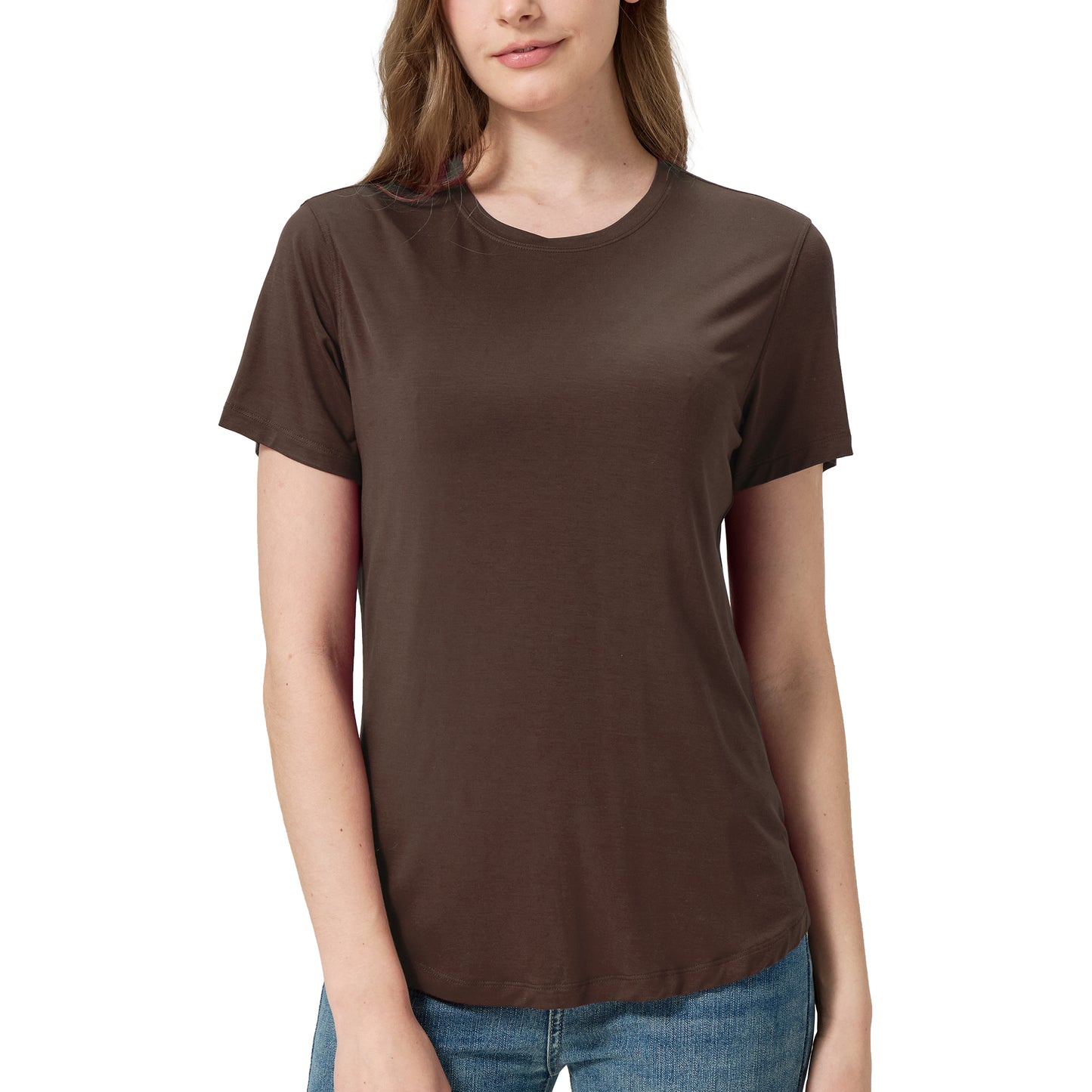 Women's Bamboo Crew Neck T-Shirt