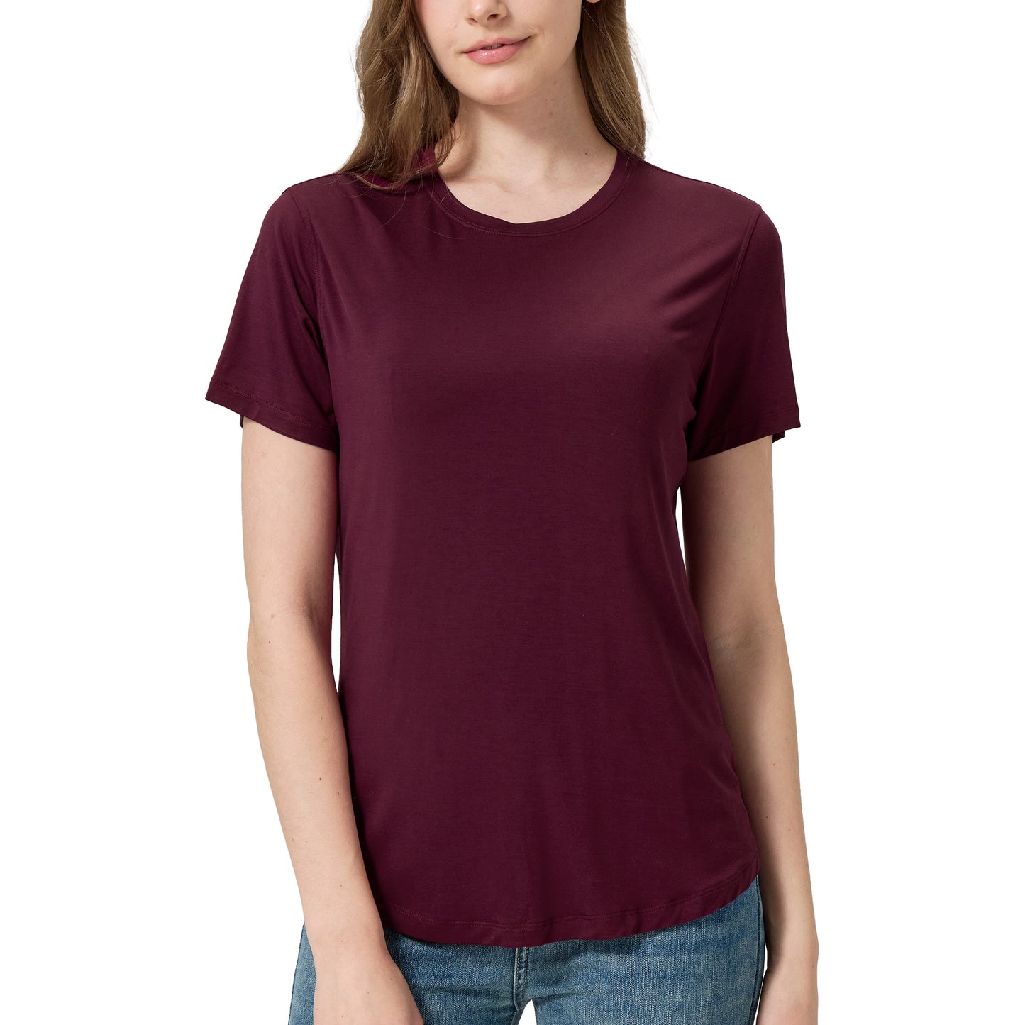Women's Bamboo Crew Neck T-Shirt