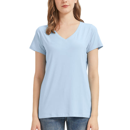 Women's Bamboo V Neck T-Shirt