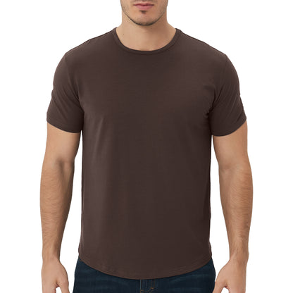 Men's Curved Hem Bamboo T-Shirt