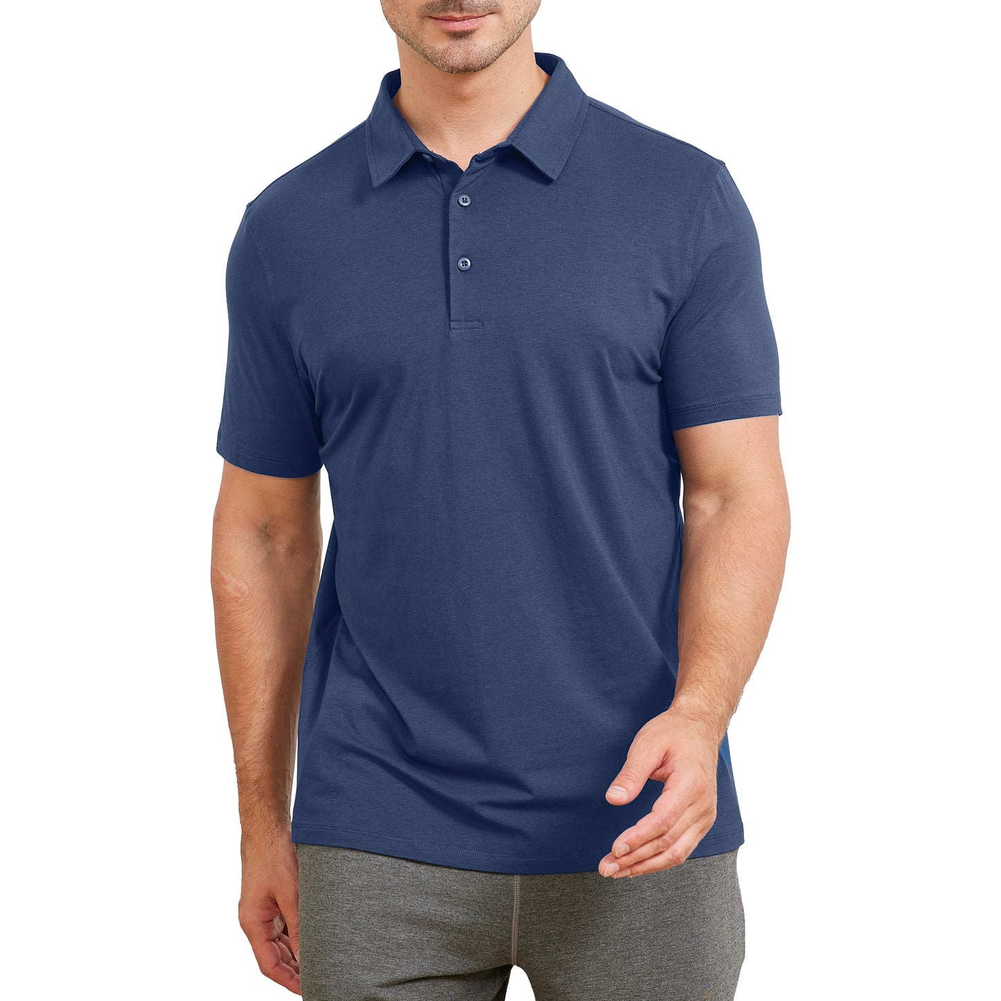 Men's Tall Classic Bamboo Polo