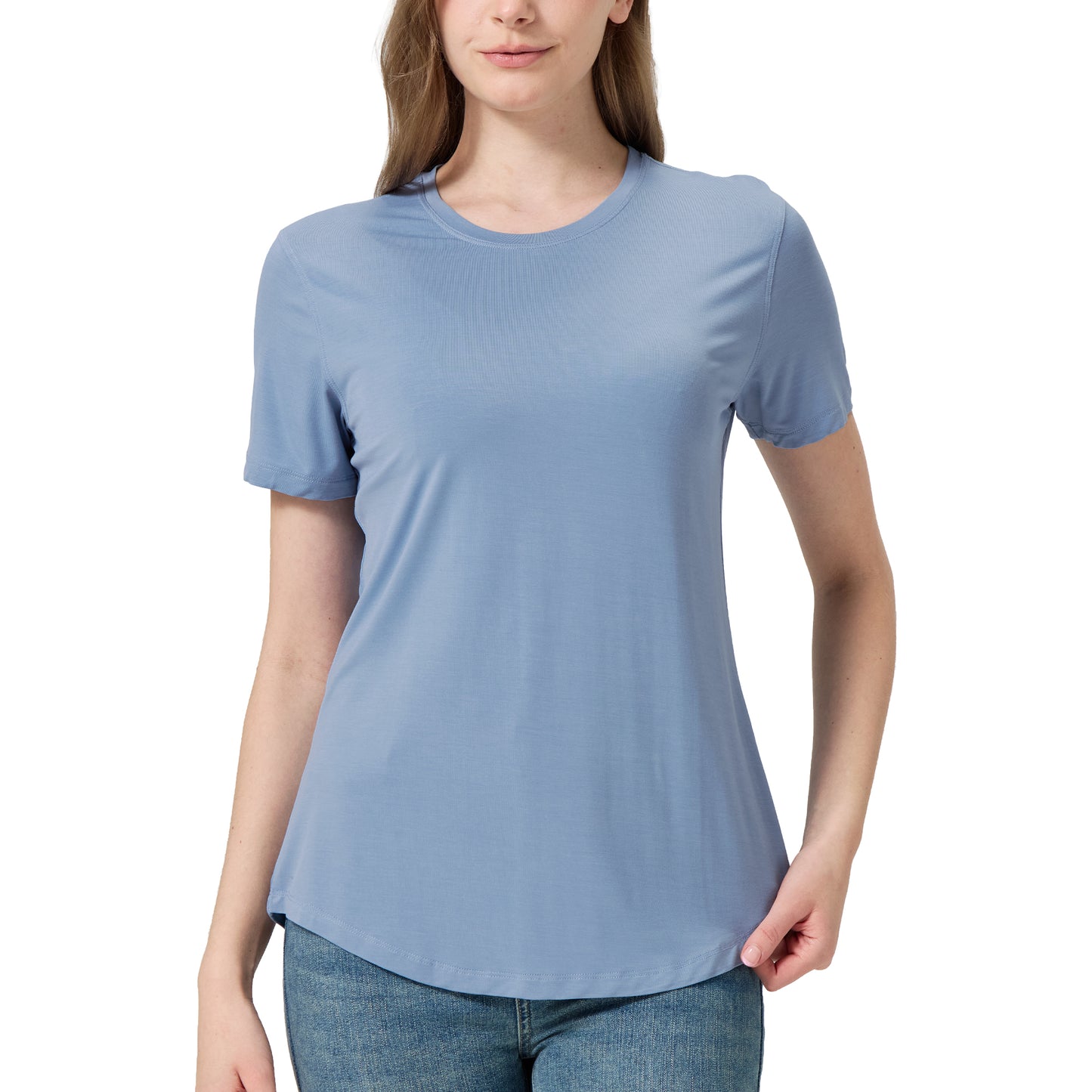 Women's Bamboo Crew Neck T-Shirt
