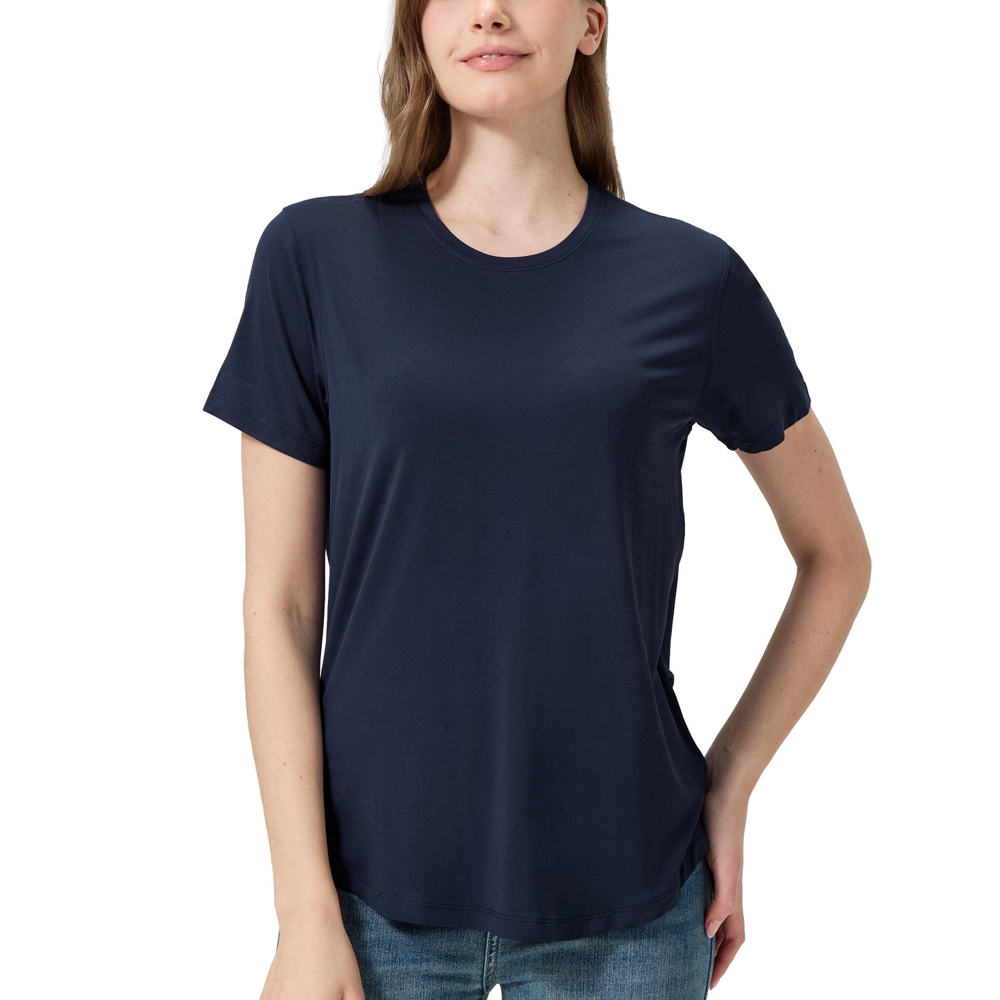Women's Bamboo Crew Neck T-Shirt