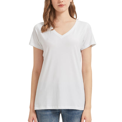 Women's Bamboo V Neck T-Shirt