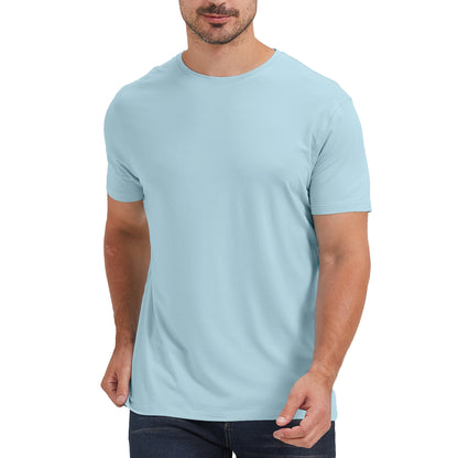Men's Straight Hem Bamboo Shirt