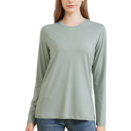Women's Bamboo Cotton Long sleeve T-Shirt