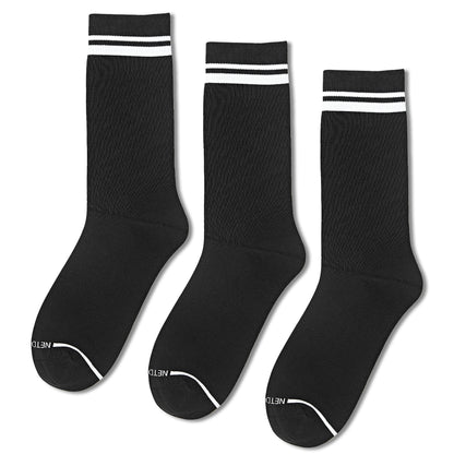 Mens Bamboo Crew Socks 3 Pack