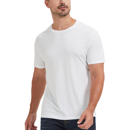 Men's Straight Hem Bamboo Shirt
