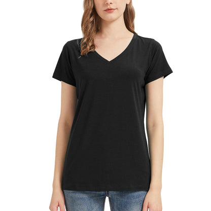 Women's Bamboo V Neck T-Shirt