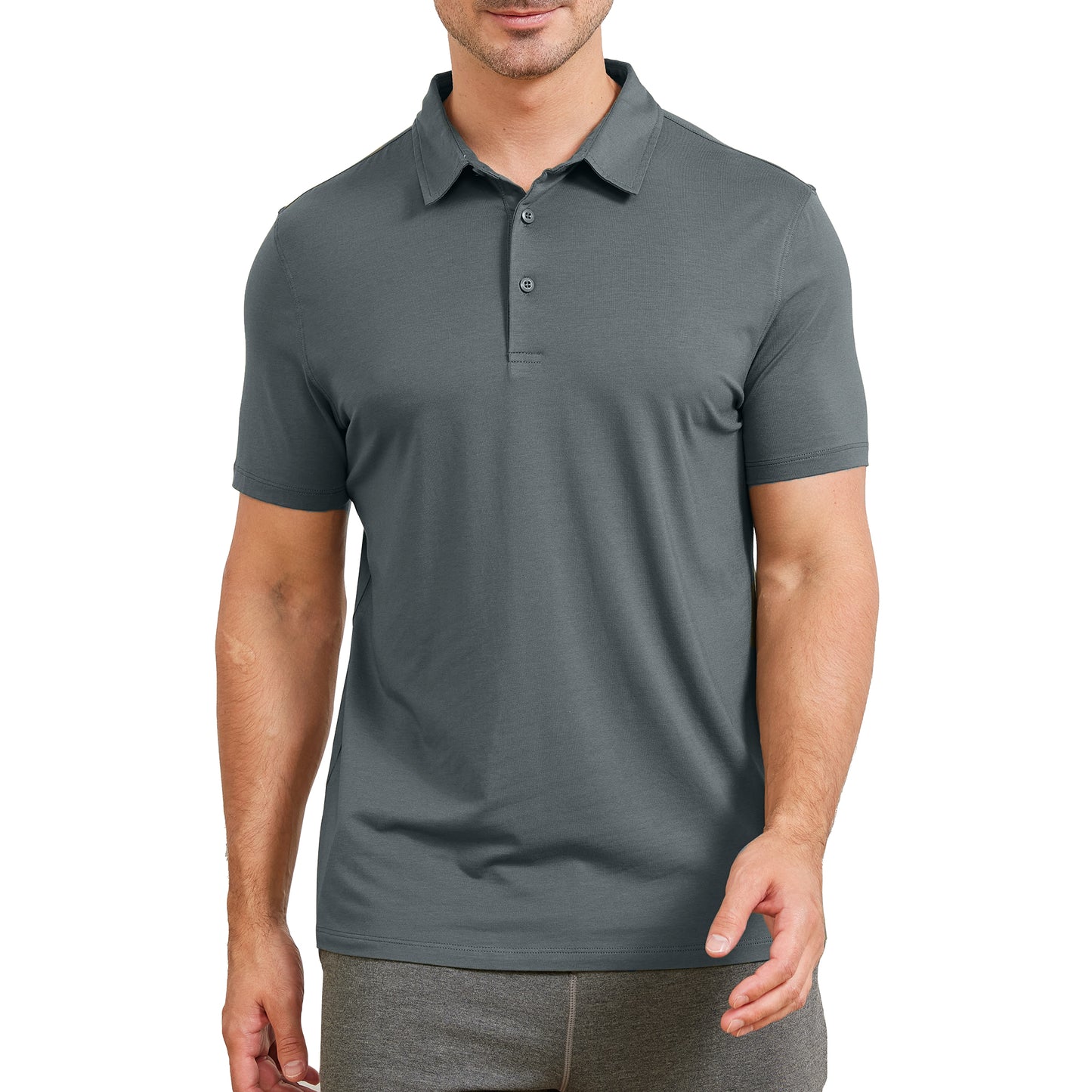 Mens Classic Bamboo Polo