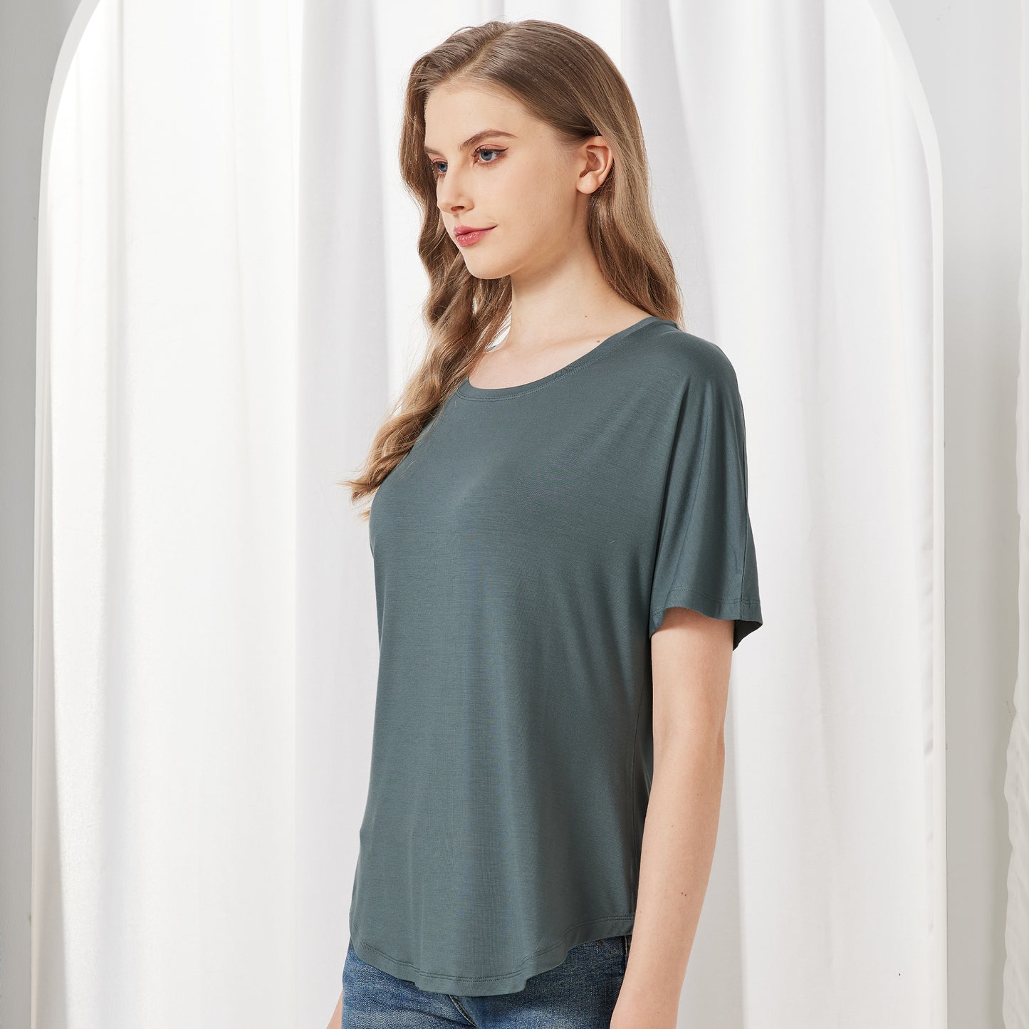 Women's Bamboo Dolman Tee