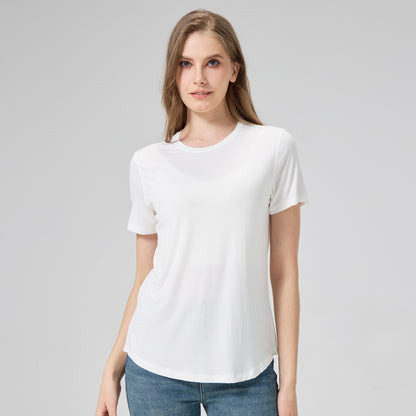 Women's Bamboo Crew Neck T-Shirt