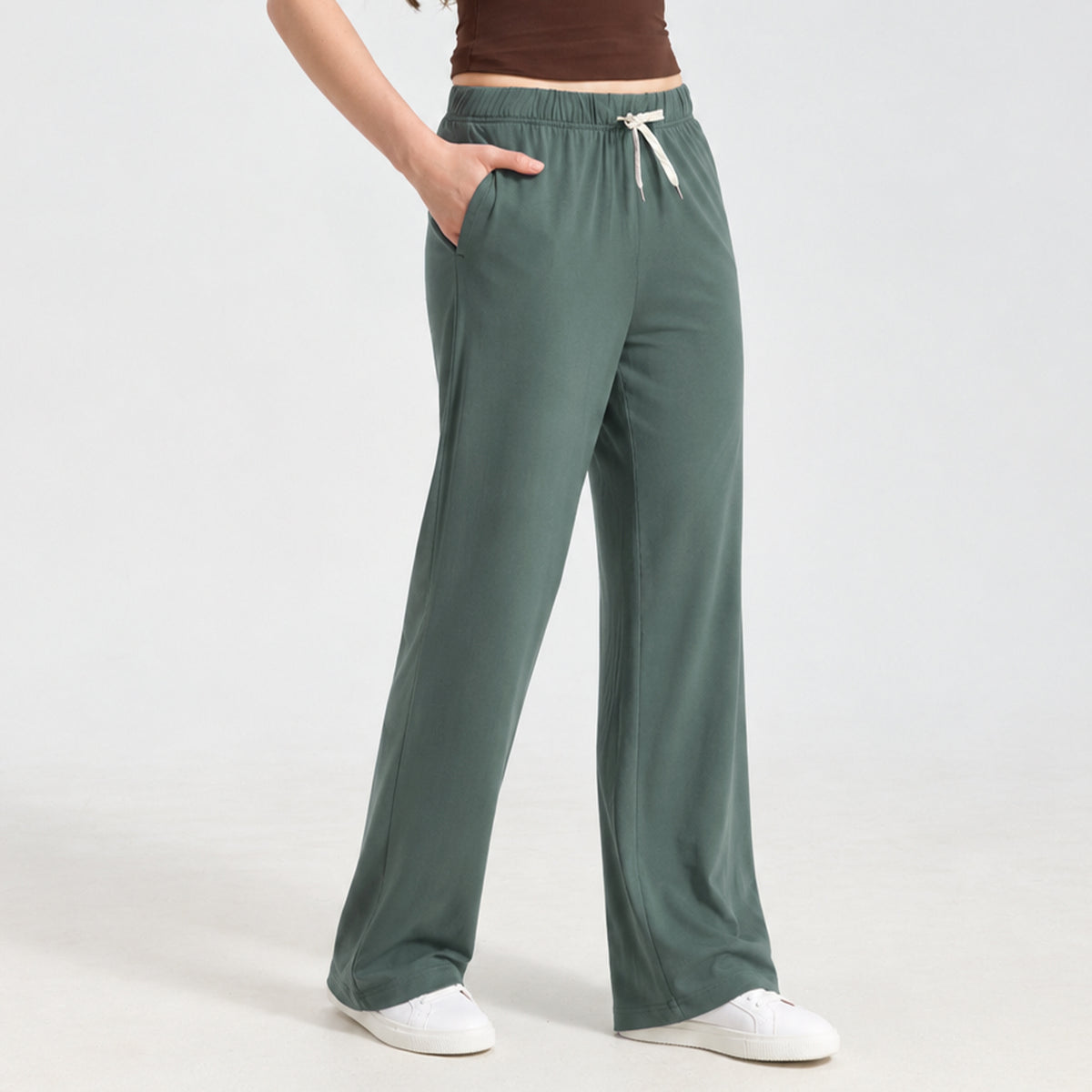 Women's Ultra-Soft Bamboo Straight Leg Pants