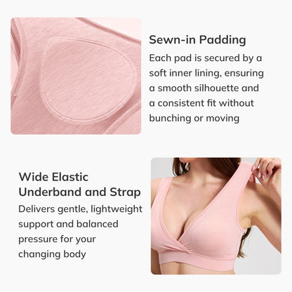 Bamboo Lightweight Padded Nursing Bra
