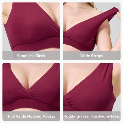 Bamboo Seamless Nursing Bra