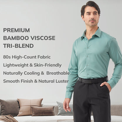 Bamboo Long Sleeve Dress Shirts