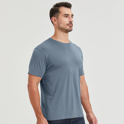 Men's Straight Hem Bamboo Shirt